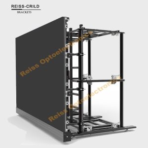 Activities LED screen display Aluminum Customized floor standing bracket