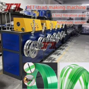 9-32mm Width Customized PET 3 Straps Output Making Machine With Large Extrusion