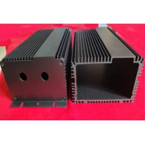 Black Anodizing Extruded Aluminum Enclosures Heatsink Electric Metal Boxes