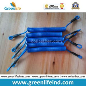 China Retractable Blue Tether Short Lanyard Protection for Tools on sale