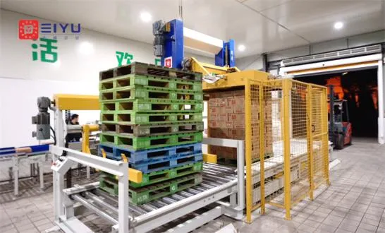 High Quality Automatic Single Channel Gantry Palletizer Loading Crate Machine