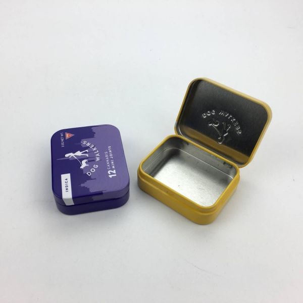 Small Metal Tins with Lids Wholesale Tin Boxes for Storage Vintage Tin Containers for Food