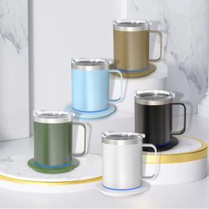 Desktop Intelligent USB Self Warming Coffee Cup Travel Mug OEM