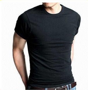 Slim Fit Short Sleeves Custom Bamboo T Shirt Moisture Wicking Quick Dry