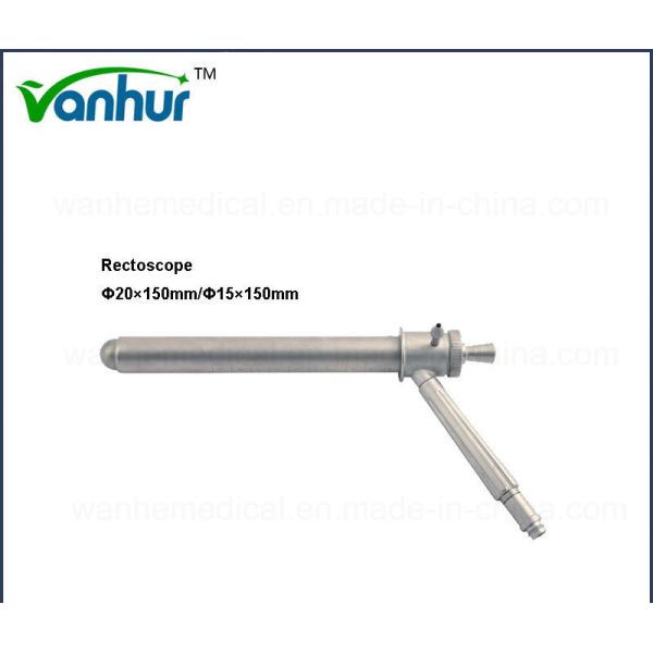 Proctology Instruments Rectoscope / Proctoscope With FDA And Rigid Structure