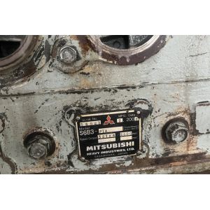 Mitsubishi Heavy Industries S6B3 Cylinder Body, Disassembled