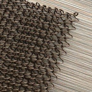 Polishing Metal Coil Curtain For Interior Design Solutions