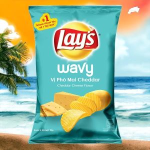 Lay's Cheddar Cheese Chips Wholesale Case - 90G x 40 g Bags for Retailers