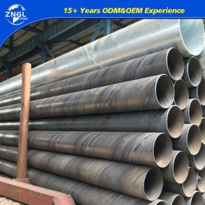 Bending Spiral Welded Carbon Steel Pipe Welding Tubes for API 5L Bw End