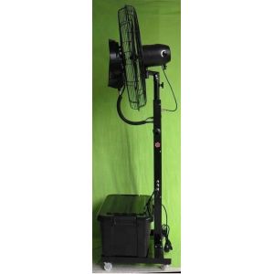 30'' Facial Mist Spray Centrifugal Stand Fan Remote Control Eco Friendly