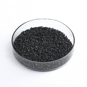 Black Copper slag black Iron-silicate black pearls sand 3~5mm for sandblasting