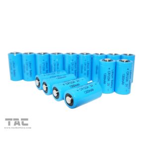 Non-rechargeable 3.0V CR123A 1300mAh Li-Mn Battery for digital control machine
