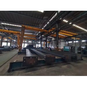 Q355B Steel Structure Workshop with Grey Paint