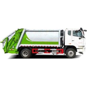 Special Purpose Vehicle Cabin Removable Rubbish Truck Compressed Rubbish Truck