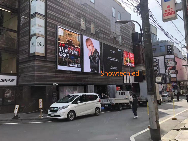 P10.41mm 6000nit Outdoor LED Display Billboard Shopping Mall Advertising