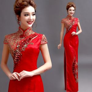 Quality Chinese Style Mermaid Wedding Dress for sale