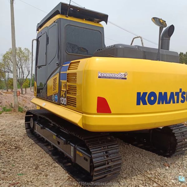 13000 KG Used Komatsu PC130 Excavator Original Japan Hydraulic Crawler Excavator