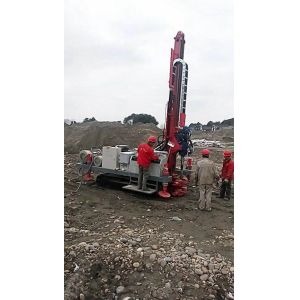 Pneumatic DTH Hammer 1.5km/H 73mm Crawler Rock Drill