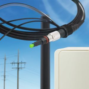 Fiber Optic FTTH Waterproof Connector Waterproof Level IP68 OPT SC Connector