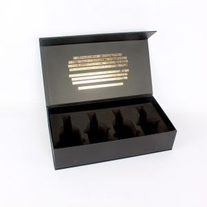 sliding drawer gift wine box one bottle wine paper box with ribbon