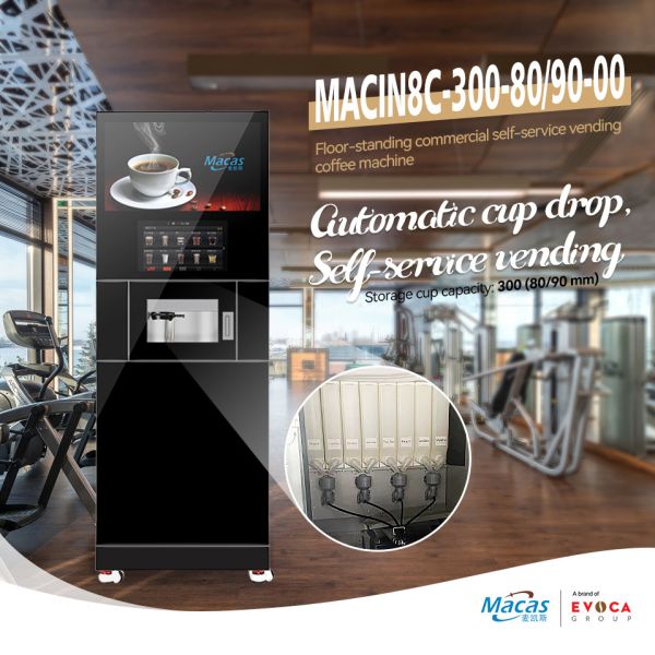 Buy More Than 12 Drinks Bean To Cup Coffee Vending Machine In Black For Tea And Other Beverages at wholesale prices