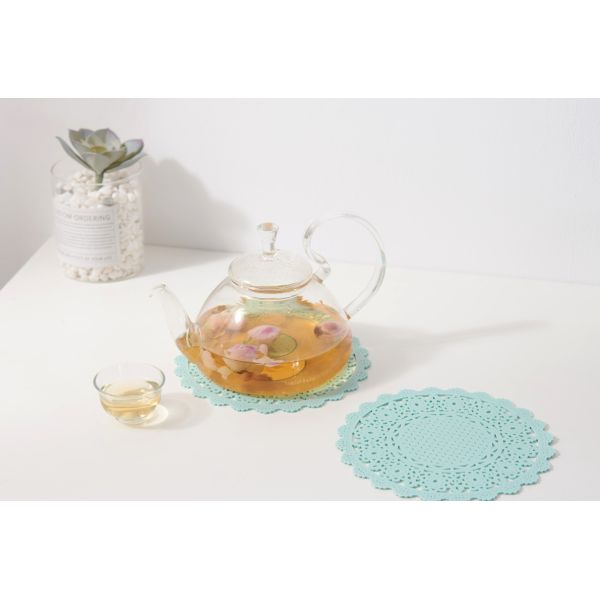 Heat Insulation Nordic Style Silicone Pot Holders Protect Desktop