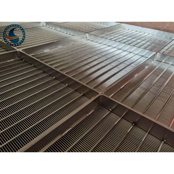 Flat Welded Drying Equipment Stainless Steel Wedge Wire Grates 2x1.2m