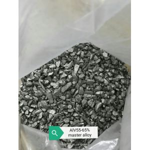 Quality AlV 5-85% Alloy Vanadium-Aluminium Master Alloy / Aluminum Based Master Alloy for sale