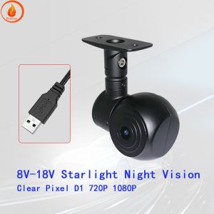 Taxi USB Dash Camera Intelligent Dash Reverse Camera Wide Angle