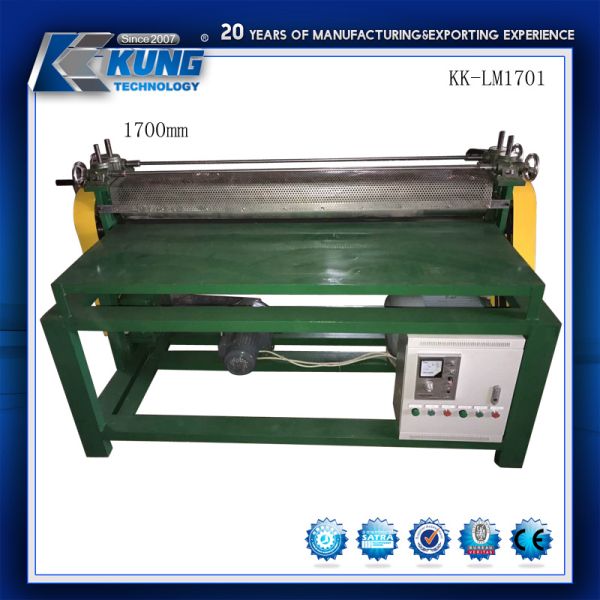 Electric 15KW EVA Sheet Embossing Machine , Antiwear EVA Sheet Making Machine