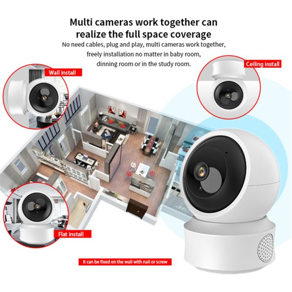 1080P Pan/Tilt IP Camera(JY-P02-2MP_copy)