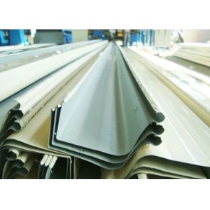 Aluminium Downpipe Gutter Roll Forming Machines / Gutter Making Machine