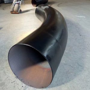 China Black Painting Carbon Steel Bend For Heavy Duty Pipe on sale