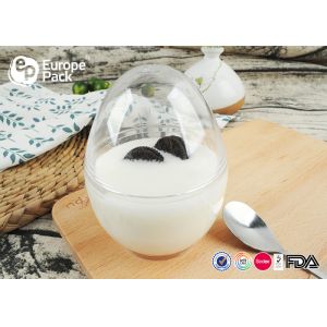 Egg Shape Round Dessert Cups