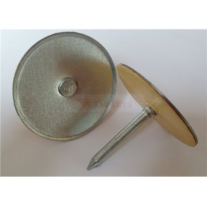 China 1 Cup Head Weld Pins With Insulated Paper For Fastening Insulation Onto Steel Duct Work on sale