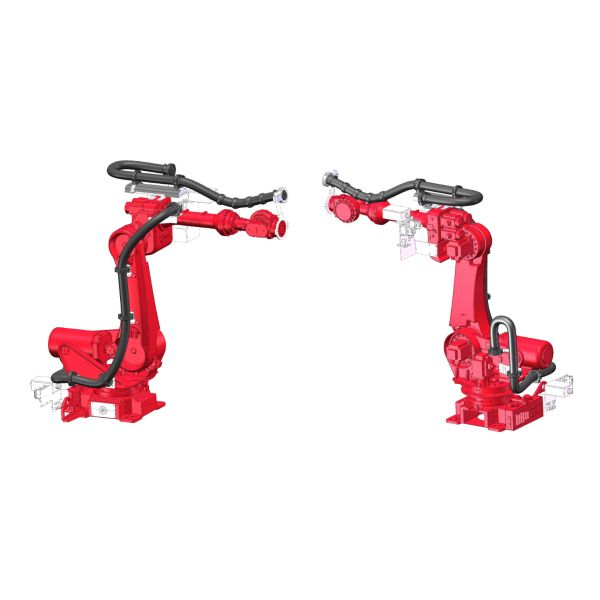 ABB 6640 Robot Dress Package Longer Welding Fixture Lifespan One To Six Axis