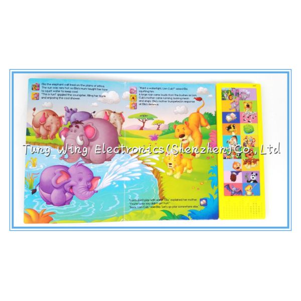 18 Button Module for Baby Sound Books with customized music for Indoor Educational