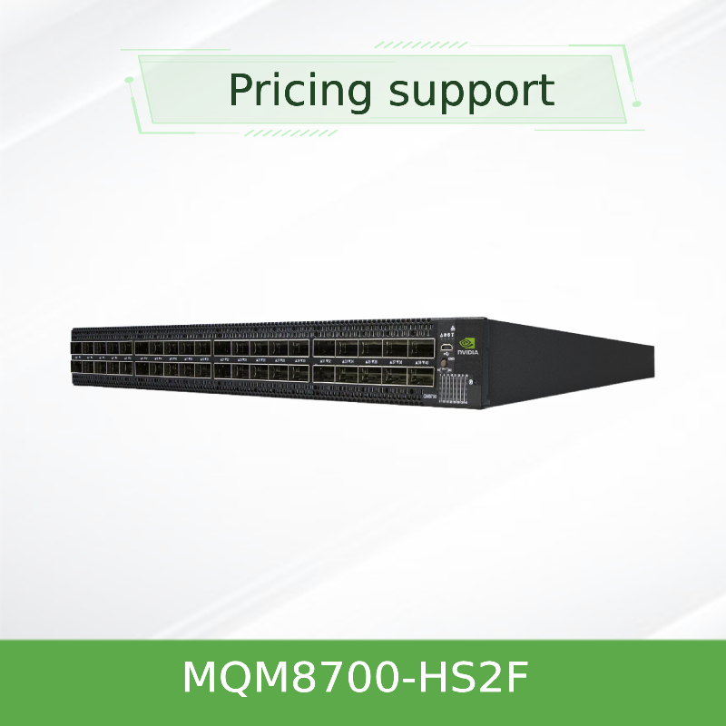MQM8700-HS2F(920-9B110-00FH-0MD) Mellanox Network Switch 40 Port 200G InfiniBand