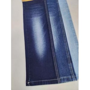 Yarn Count 7x10/70 Woven Stretch Heavy Weight Dark Blue Denim Fabric 12.5 oz