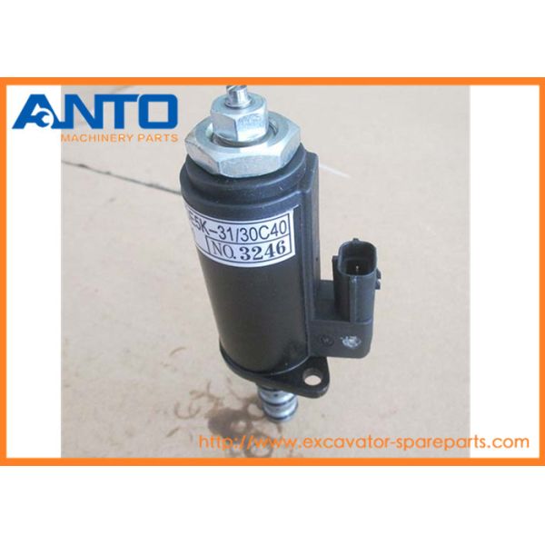 Buy Kobelco Solenoid Valve KWE5K-31-G24YA50 YB35V00006F1 For Kobelco Excavator SK130-8 SK200-6 SK210-6 at wholesale prices