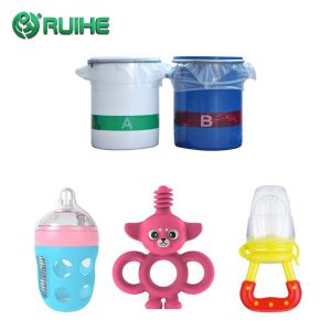 Baby Nipples LSR Liquid Silicone Rubber Hardness 50 Shore A Non Toxic