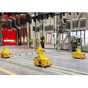 Steel Rolls Warehouse 20m/Min 1T On Rail Transfer Cart