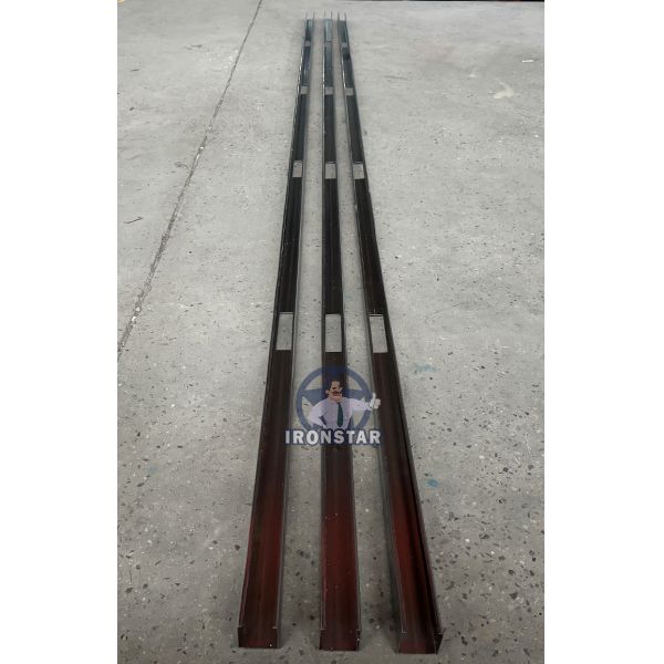 1.5 2.5 4 inch 20 GA 3 sizes in 1 C channel roll forming machine in America