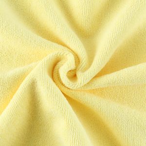 Free Sample Yellow Microfiber Towels 16*16" Car Wash