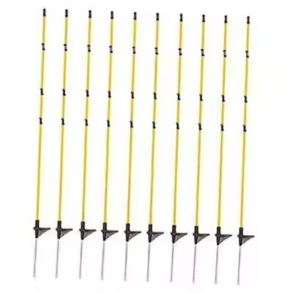 Buy Round Fibreglass Post With 120cm Height 10mm Diameter 50pcs Per Carton And 1 Year Warranty For Multiple Applications at wholesale prices