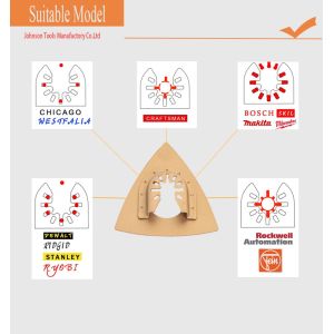 80*80mm Carbide Oscillating Metal Cutting Blade