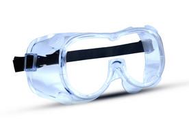Quality PVC Anti Fog Splash Proof Glasses Eye Protective Goggles ROHS Certificates for sale
