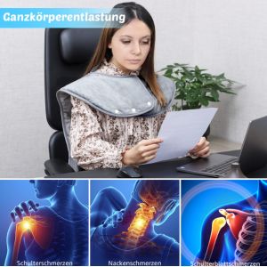 Multi Functional Heating Shoulder And Neck Protection Electric Heating Shawl