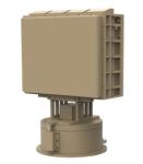 Full Airspace Coverage Two-dimensional Phased Array Radar