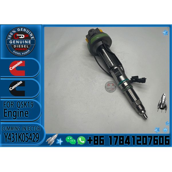 Y431K05417 QSK19 Diesel Engine Common Rail Fuel Injector Y431K05558 4964171 Y431K05429